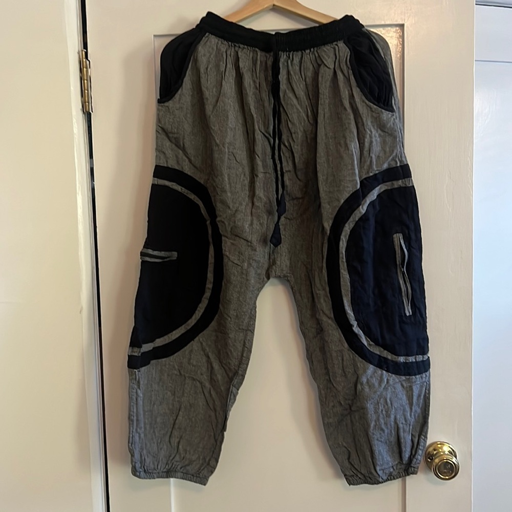 Brand new linen baggy pants